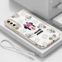 เคส V2032 Vivo V2043 V2037 V2048 V2029 V2026ชุบหรูหรากันกระแทกพร้อมสายคล้อง