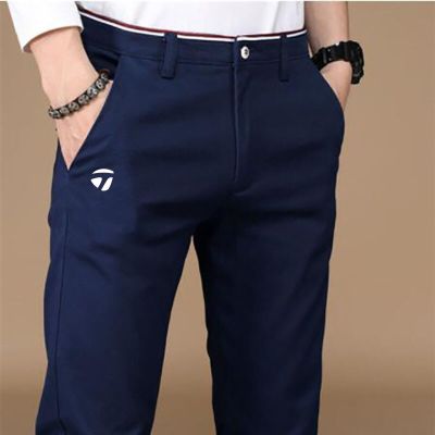 Men Golf Clothing New Summer Men Golf Pants Business Casual Quick Dry Golf Trousers Golf Wear Clothes Golf Pants