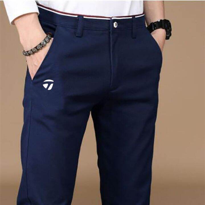 Men Golf Clothing New Summer Men Golf Pants Business Casual Quick Dry