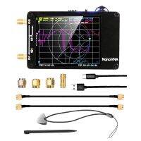 Upgraded NanoVNA-H Vector Network Antenna Analyzer 10KHz-1.5GHz MF HF VHF UHF for SD Card Slot Digital NanoVNA Tester