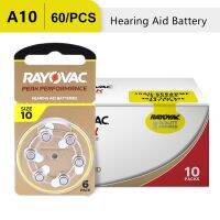 ❁✿❧ 60PCS Hearing Aid Battery A10 RAYOVAC PEAK Zinc Air Batteries For BTE CIC Hearing Aid Sound Amplifier Battery Dropshipping