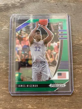 James Wiseman 2020-21 Panini Prizm Draft Picks Prizms Pink Ice #42 RC