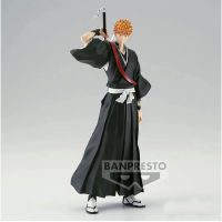 Bandai เดิม B Leach แข็งและวิญญาณ Kurosaki Ichigo แอ็คชั่น17เซนติเมตรพีวีซีอะนิเมะหุ่นของเล่นคอลเลกชันสำหรับเด็ก Git