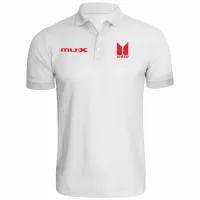 เสื้อโปโล คอปก ลาย mux isuzu isuzu MU-X สําหรับรถยนต์