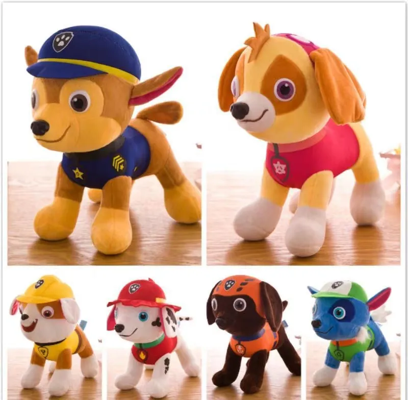 C&C BABY PAWPATROL Plush Kids Stuff Toys Paw Stuffed Toy Puppy Dog Plush  Doll 8inch