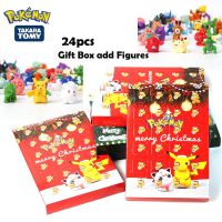 【CW】 Pokemon Halloween/Christmas Advent Calendar 24pcs Kawaii Pikachu Anime Action Figures Children Toys for Boys Girls Gifts
