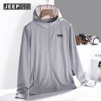 JEEP SPIRIT เสื้อผ้าสำหรับผู้ชาย2023ระบายความร้อนด้วยไอซ์ใหม่สำหรับฤดูร้อน