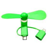 ✿ 3 IN 1 Travel Portable Cell Phone Mini Fan Cooling Cooler For Micro USB C For iPhone 5 6 6S 7 Plus 8 X for Android Type-c