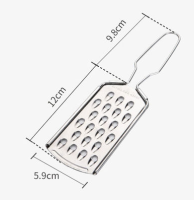 ปฏิบัติชีสขูดบ้านสแตนเลสหัวไชเท้ามันฝรั่งขูดมัลติฟังก์ชั่ด้ามยาวชีสขูดครัว G Adget