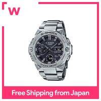 [Casio] นาฬิกาสมาร์ทโฟน G-STEEL Link Carbon Core Guard Structure GST-B400D-1AJF Men S Silver