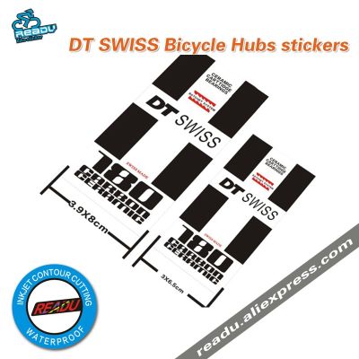 【cw】 road bike flower stickers MTB Wheels 180 Hubs Stickers Unreflective Decoration Front And Rear