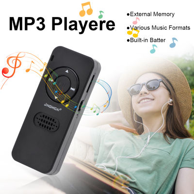 Winstong Tech เครื่องเล่น MP3แบบพกพา Lossless Sound Media เครื่องเล่นเพลง MP3 Mini Sport Walkman ลำโพงในตัวพร้อมหูฟังและการ์ด TF