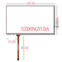 ใหม่ทัชแพด7นิ้ว4-line 165*100สำหรับ AT070TN90 92 94จอแสดงผล resistive หน้าจอสัมผัสแผง Digitizer ช่วยเหลือ: 165มิลลิเมตร * 100มิลลิเมตร