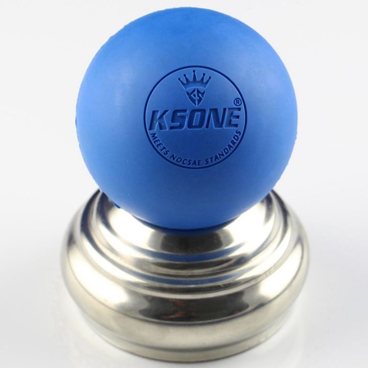4X KSONE Massage Ball 6.3cm Fascia Ball Lacrosse Ball Yoga Muscle Relaxation Pain Relief Portable Physiotherapy Ball 8