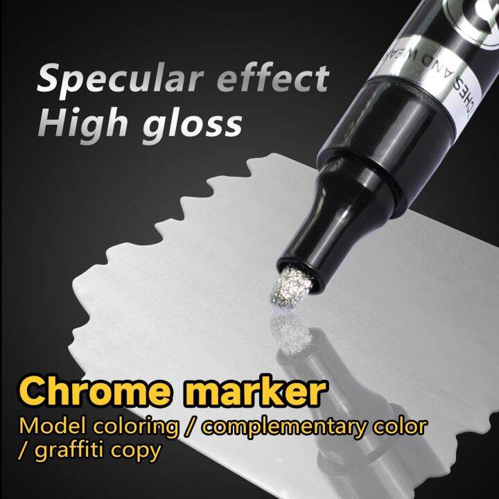 Guangna Liquid Mirror Marker Silver Marker Pen DIY Reflective Paint
