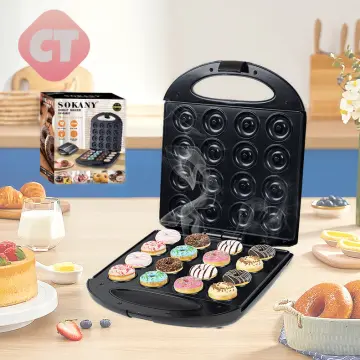 SK08002 Mini Donut Maker, Mini pancakes maker Machine for