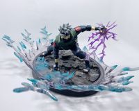 อะนิเมะนารูโตะ Shippuden Hatake Kakashi Raisetsu Ver. GK รูปปั้นเกมตุ๊กตาขยับแขนขาได้พีวีซีของขวัญตุ๊กตาโมเดลของเล่นเด็กสะสม14ซม.