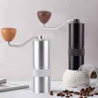 Manual Coffee Grinder,Hand Coffee Bean Grinder with CNC Stainless Steel Conical Burr,Numerical Adjustable Finely Setting,Portable Mill Faster Grinding Efficiency Espresso to Coarse