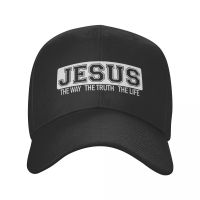 Jesus The Way The Truth The Life Baseball Cap Sun Protection Men Womens Adjustable Dad Hat Spring Snapback Caps Trucker Hats