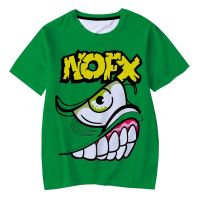 เสื้อยืด Nofx วงดนตรีพังก์ร็อค 3D Printing Street Wear ผู้ชายผู้หญิงสบาย ๆ แฟชั่นพลัสขนาดเสื้อยืดแขนสั้นเสื้อยืดเสื้อผ้าด้านบน XS-5XL