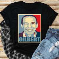 Gilbert Gottfried Rip ตลก O-คอผ้าฝ้ายเสื้อยืดผู้ชายลำลองชายแขนสั้นประเดิมท็อปส์ XS-3XL ที่มีคุณภาพสูง