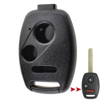 ❅◎▪ Car Remote Key Shell Replacement Fob Case Cover For Honda Accord Civic Odyssey CRV CRZ Fit Insight Pilot Repair Kit No Blade