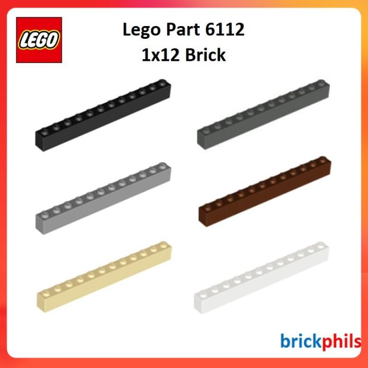 Lego Part 6112 - 1x12 Brick | Lazada PH