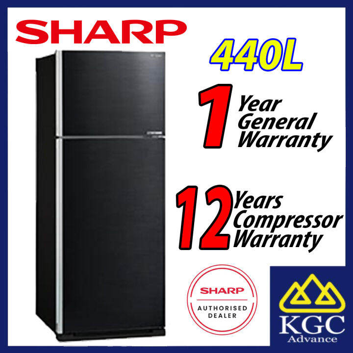 sharp fridge 440l