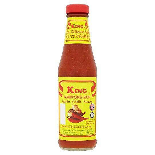 King Garlic Chilli Sauce/Sos Cili Bawang Putih/正宗甘文阁.蒜辣酱/辣椒酱 340g Lazada