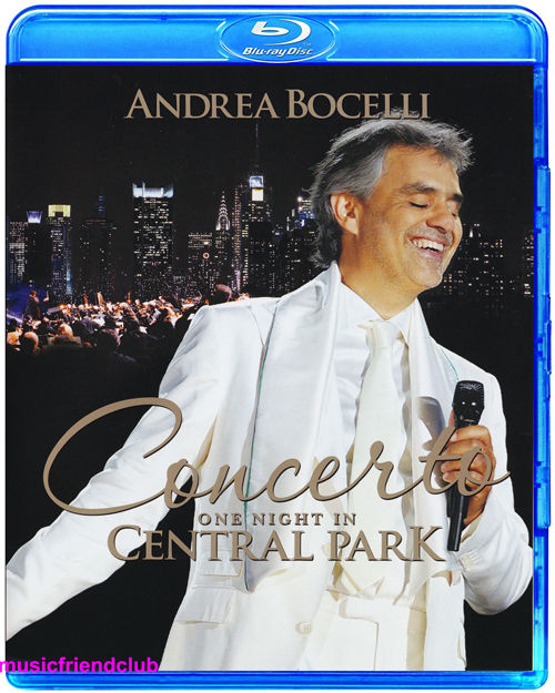 Andrea Bocelli New York Central Gongyuan Concert (Blu ray BD50) Lazada PH