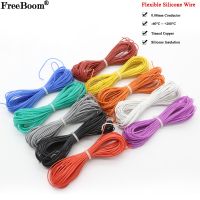 【YF】▧❏✚  1M/5M Heat-resistant 30 28 26 22 20 16 15 14 13 12 10 AWG Ultra Soft Silicone Wire Temperature