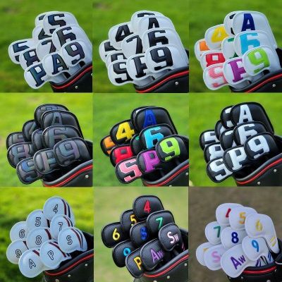 2023❃ Color figures add long golf clubs set of rod head hardcore group sets of ball head protective cap magnet closure