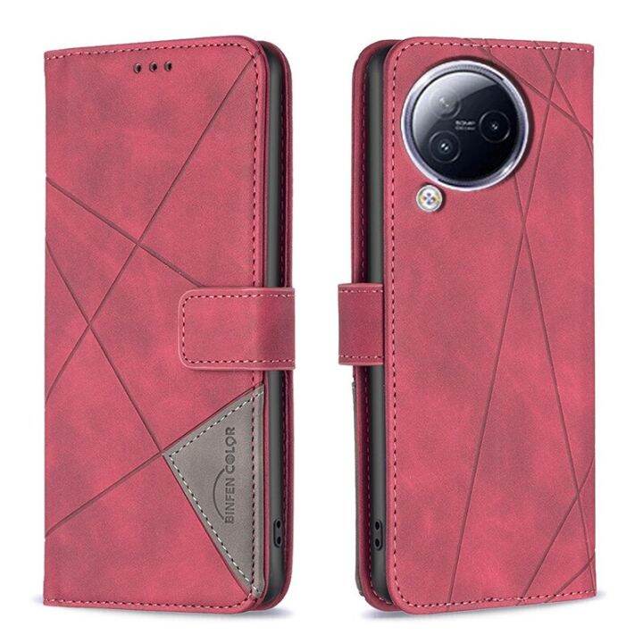 เคสโทรศัพท์หนังสุดหรูบนสำหรับ-xiaomi-civi-3-2-redmi-12-12c-mi-13-ultra-12-lite-12t-pro-5g-เคสกระเป๋าแบบพับได้แม่เหล็ก