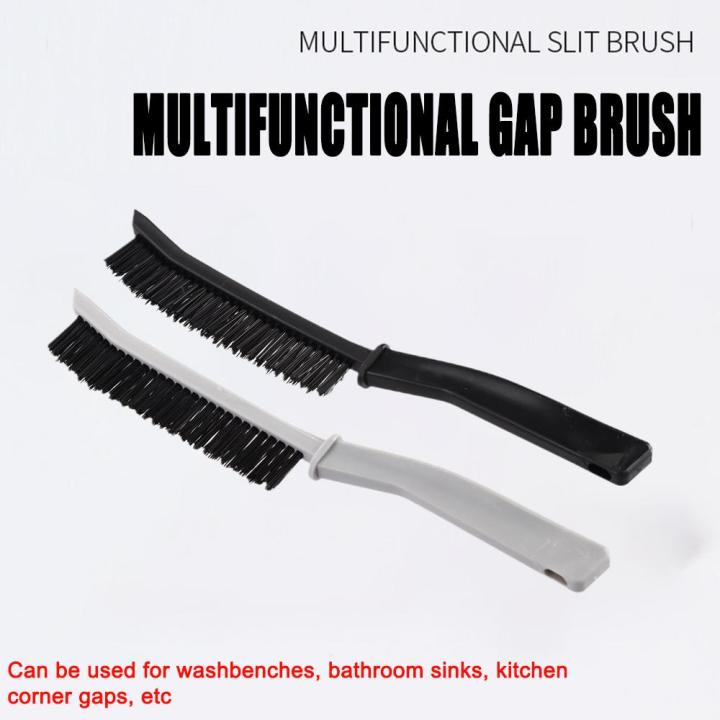 Dead-end Deep Cleaner Multi-purpose Window Cove Scrubbing Dirt Brush Handle  Tile Brush Crevice Long Household Cleaning Brush Thin Tool I4F4