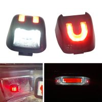 For Nissan Navara D40 Titan Xterra Armada Frontier For Suzuki Equator 2PCS White Red LED Number Lamps LED License Plate Lights