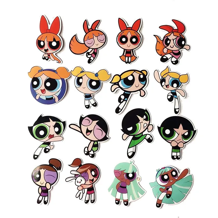 50 Pcs The Powerpuff Girls Anime Stickers Student Stationery Cartoon Kids  Toy Sticker for Bottle Phone Motocycle Christmas New Year Gift for Girls |  Lazada PH
