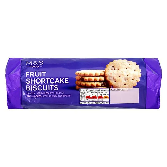 Marks and Spencer Fruit Shortcake Biscuits Cookies Lazada PH