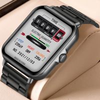 （Bar watchband）นาฬิกาออกกำลังกายนาฬิกาอัจฉริยะเล่นเพลงเล่นโทรผ่านบลูทูธ2023สมาร์ทวอท์ช,นาฬิกากันน้ำสำหรับกีฬาดิจิทัลสำหรับผู้ชายผู้หญิง IOS แอนดรอยด์