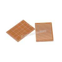 【cw】 10pcs circuit board 2.54MM pitch 1.2MM thick 5x7CM single-sided 5X7cm hole PCB bakelite