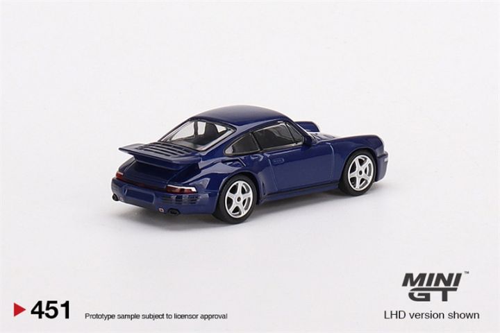 mini-gt-1-64-ruf-ctr-anniversary-dark-blue-lhd-diecast-model-car