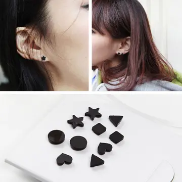 Magnetic Earrings For Girls Double-sided Glittery Crystal Magnetic Clip  Gift For Ladies Girlfriends | Fruugo IE