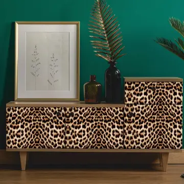 Leopard Print Wallpaper Walls  Peel Stick Leopard Wallpaper