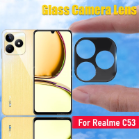 กระจกเทมเปอร์โค้งหรูหรา1-2ชิ้น3D 9ชั่วโมงสำหรับ Realme C51 C53 C 53 Narzo N53และ53 NarzoN53 RealmeC53 RealmeNarzoN53กล้อง2023ป้องกันหน้าจอเลนส์ฟิล์มกระจกป้องกันเต็มรูปแบบด้านหลัง