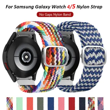 Watch Band For Samsung Galaxy Watch 4 Classic 46mm 42mm Military Nylon Strap