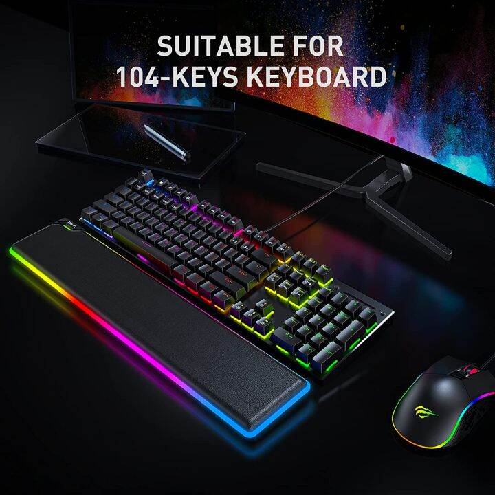 havit-wrist-rest-keyboard-rgb-wrist-pad-with-usb-port-for-gaming-computer-office-laptop-17-2-x-3-5-x-1-1-inch-8-colors