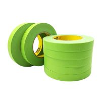 【LZ】✠☫  3M233  Paper Tape Car Paint Masking Tape No Trace High Temperature Resistance 120 Degrees No Residue