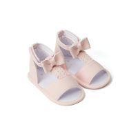 รองเท้าเด็ก Mothercare pink t-bar caged sandals YC904