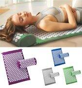 Đệm Mát Xa 66 42Cm Bộ Gối Và Thảm Bấm Huyệt Yoga Cho Cổ Lưng Chân Giảm