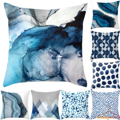 ✿WA✿ Square Abstract Print Pillow Case Sofa Bed Parlor Waist Throw Home Decor