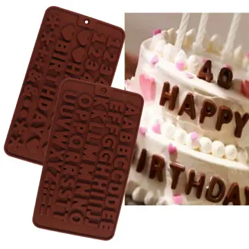 1pc 26 English Alphabet Silicone Mold For Candy & Chocolate Making Diy  Jewelry Handcrafts